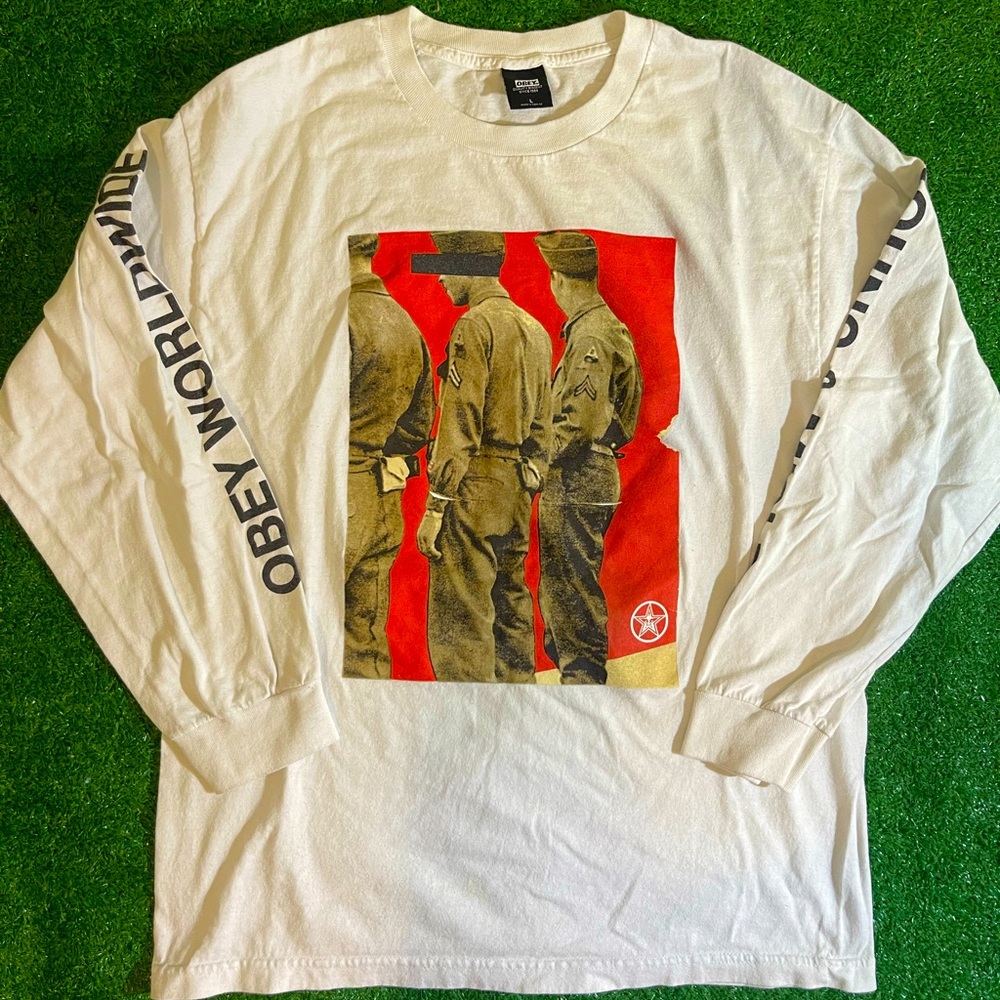 Men’s/ Teens Obey Worldwide Longsleeve Tshirt